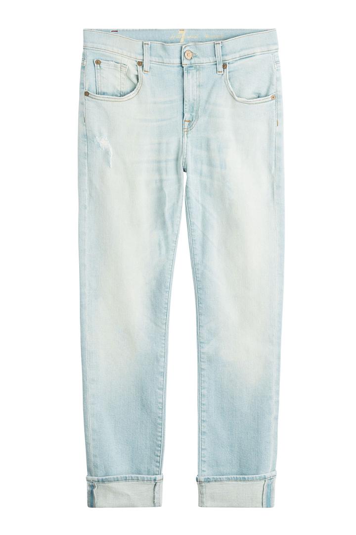 Seven For All Mankind Seven For All Mankind Distressed Jeans - Blue