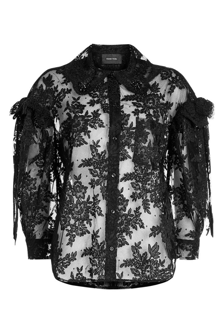 Simone Rocha Simone Rocha Ruffled Blouse With Lace