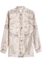 Etro Etro Printed Blouse In Cotton And Silk
