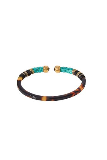 Gas Bijoux Gas Bijoux Bangle Bracelet With Leather