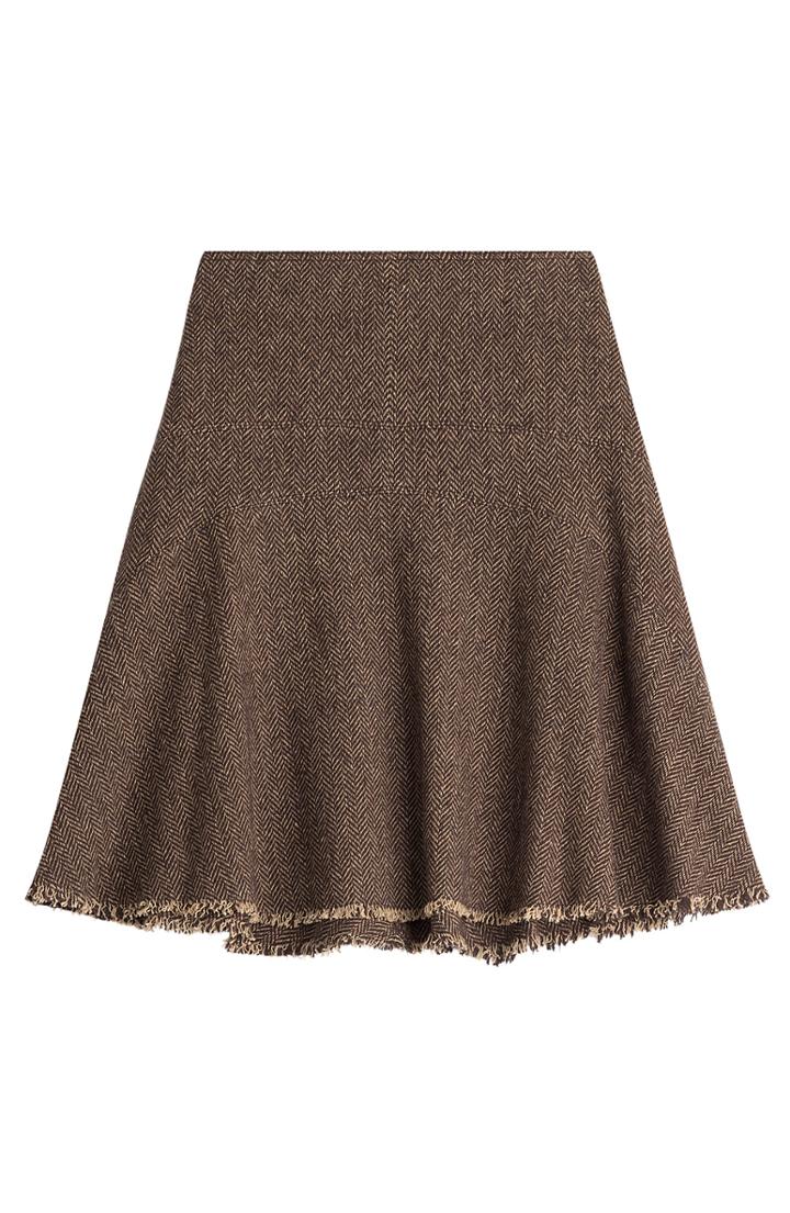 Etro Wool-blend Flared Skirt