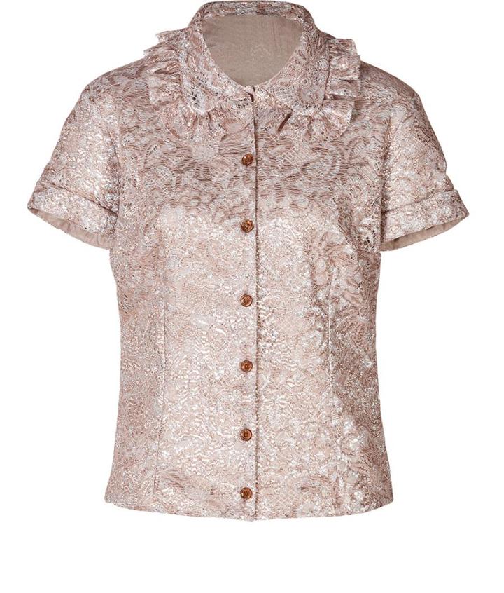 Rochas Metallic Jacquard Shirt