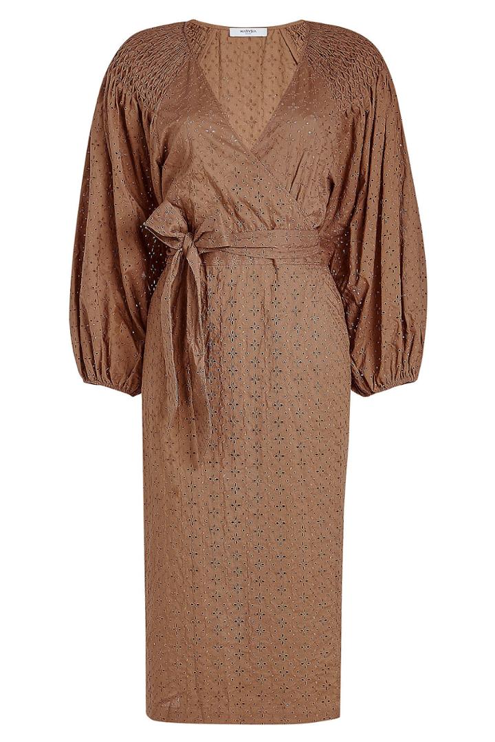 Marysia Marysia Pink Sands Wrap Dress