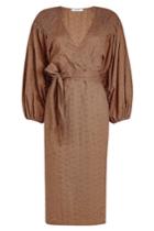 Marysia Marysia Pink Sands Wrap Dress