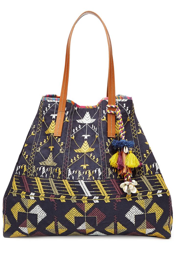 Star Mela Star Mela Embroidered Shoulder Bag