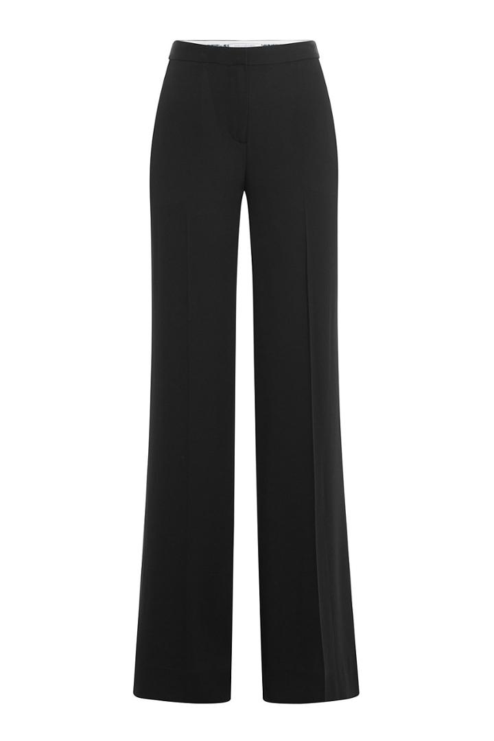 Diane Von Furstenberg Diane Von Furstenberg Silk Jersey Pants - Black