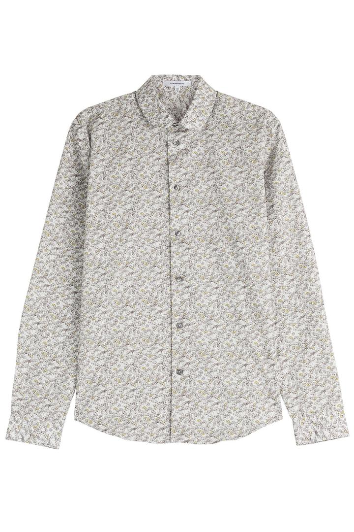 Carven Carven Printed Cotton Shirt - Multicolored