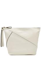 Diane Von Furstenberg Diane Von Furstenberg Zipped Leather Clutch
