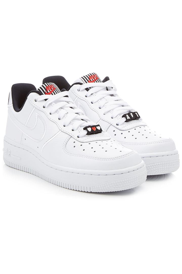 Nike Nike Air Force 1 Low Top Leather Sneakers