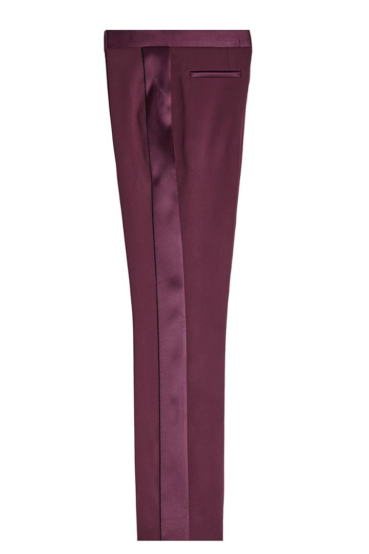 Versace Versace Tuxedo Pants With Silk