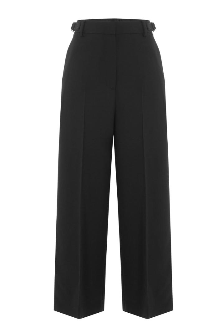 Alexander Wang Alexander Wang Wide Leg Cropped Wool Pants