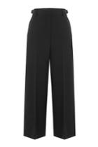Alexander Wang Alexander Wang Wide Leg Cropped Wool Pants