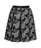 Prabal Gurung Floral Print Full Skirt