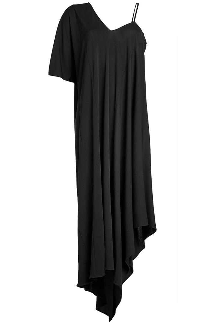 Maison Margiela Maison Margiela Crepe Asymmetrical Dress