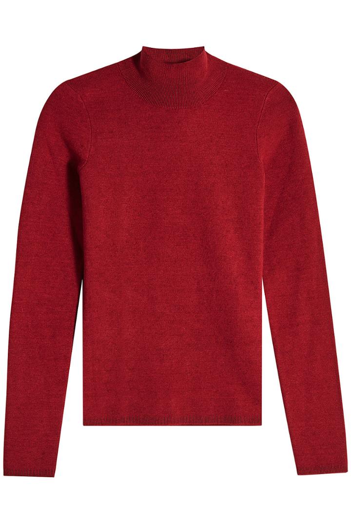 Victoria Beckham Victoria Beckham Turtleneck Top With Virgin Wool