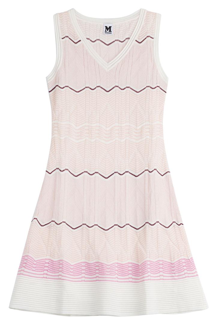 M Missoni M Missoni Fit And Flare Dress - Rose