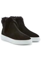 Hogan Hogan Slip-on Sneakers With Faux Fur Insole