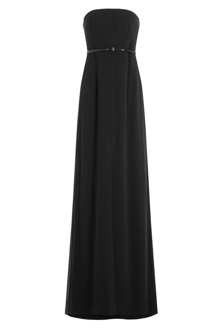 Halston Heritage Halston Heritage Floor Length Bandeau Dress