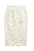 Burberry London Burberry London Lace Pencil Skirt - White
