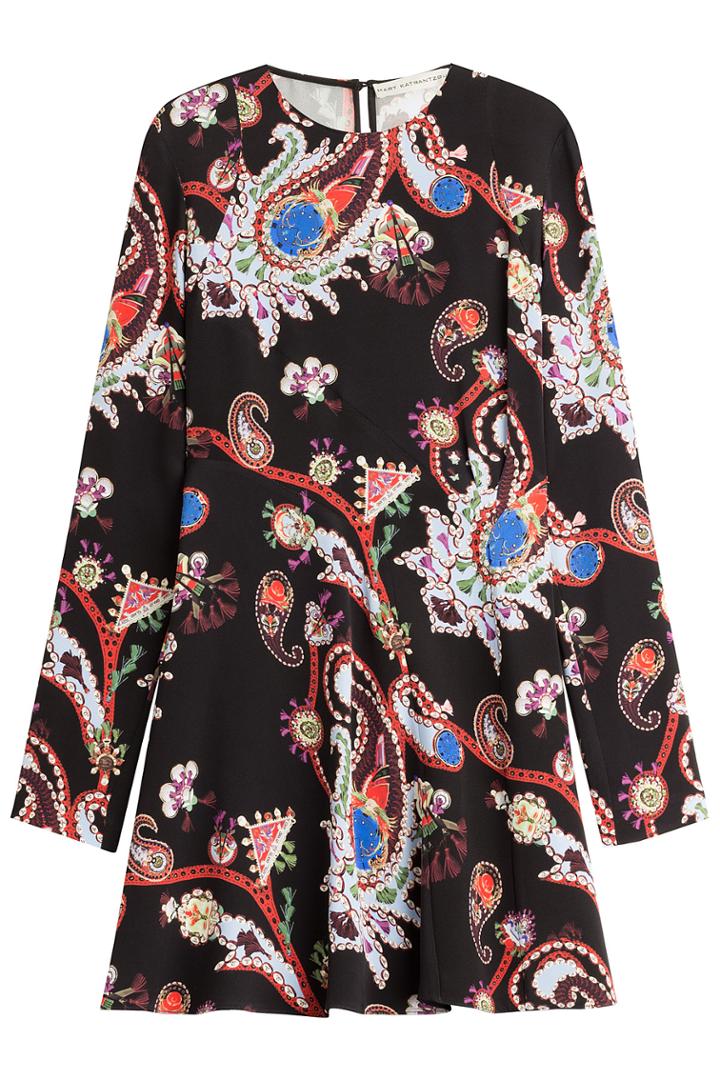 Mary Katrantzou Mary Katrantzou Printed Silk Dress - Multicolor