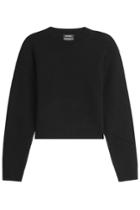 Anthony Vaccarello Anthony Vaccarello Cropped Wool Pullover