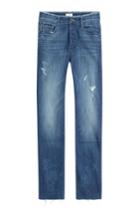 Mother Mother Straight Leg Jeans - Blue