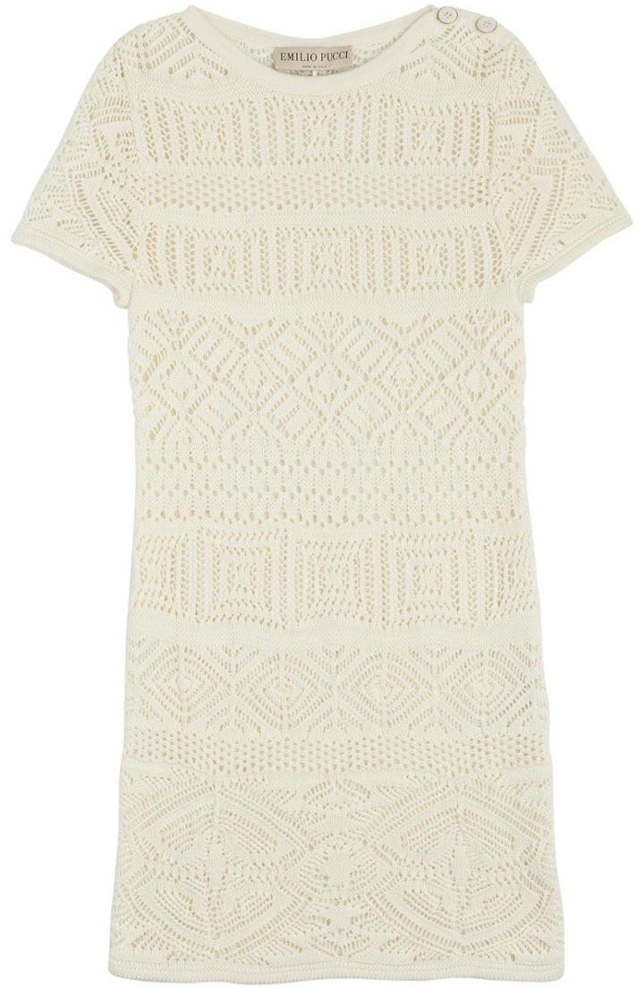 Emilio Pucci Crochet Mini-dress