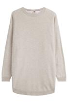Brunello Cucinelli Brunello Cucinelli Cashmere Pullover With Silk Shell Lining - Grey