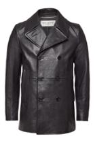Saint Laurent Saint Laurent Leather Coat