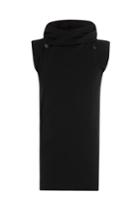 Rick Owens Men Rick Owens Men Cotton-cashmere Hooded Vest