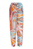 Emilio Pucci Emilio Pucci Printed Silk Pants - Multicolor