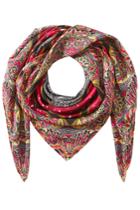 Diane Von Furstenberg Diane Von Furstenberg Silk Scarf With Paisley Print - Multicolor