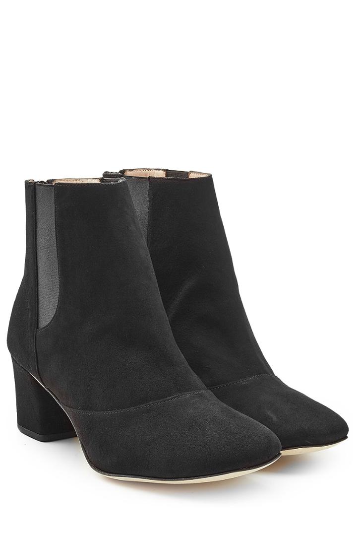 Repetto Repetto Suede Ankle Boots - Black