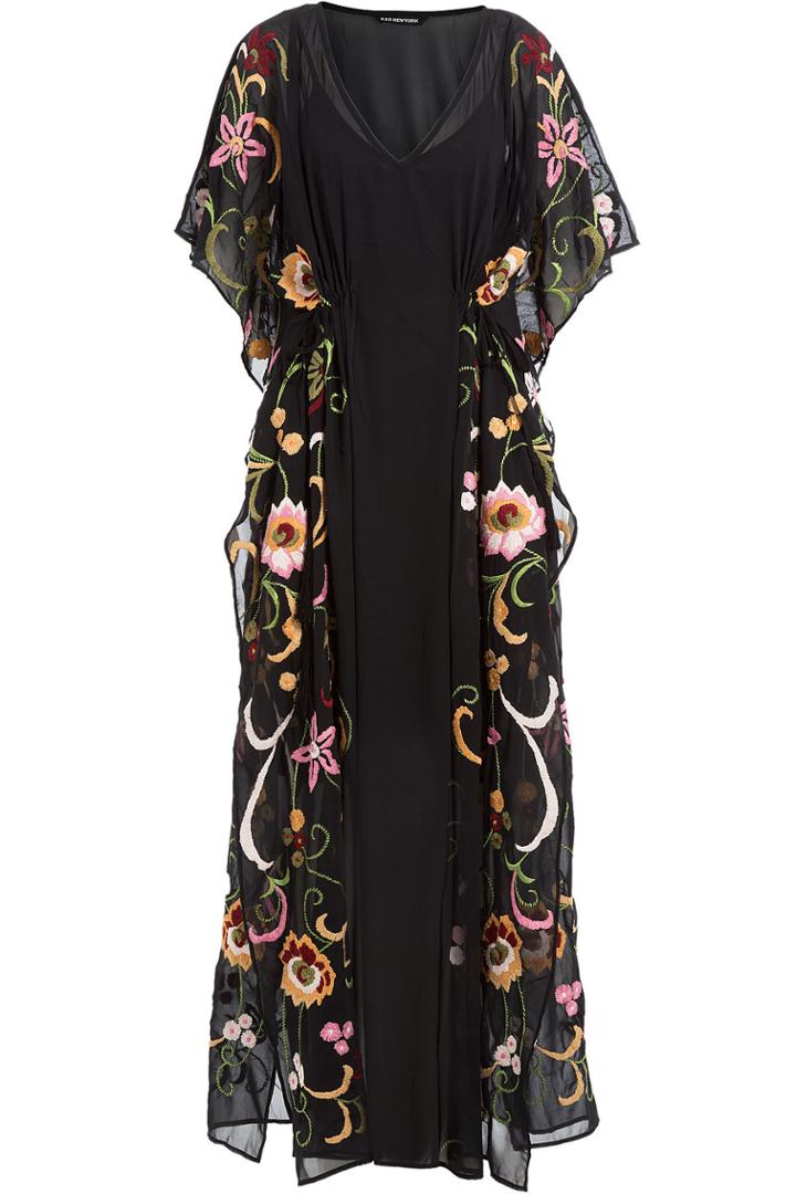 Kas New York Kas New York Rebecca Embroidered Kaftan