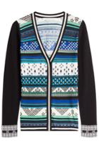 Diane Von Furstenberg Diane Von Furstenberg Patterned Knit Cardigan