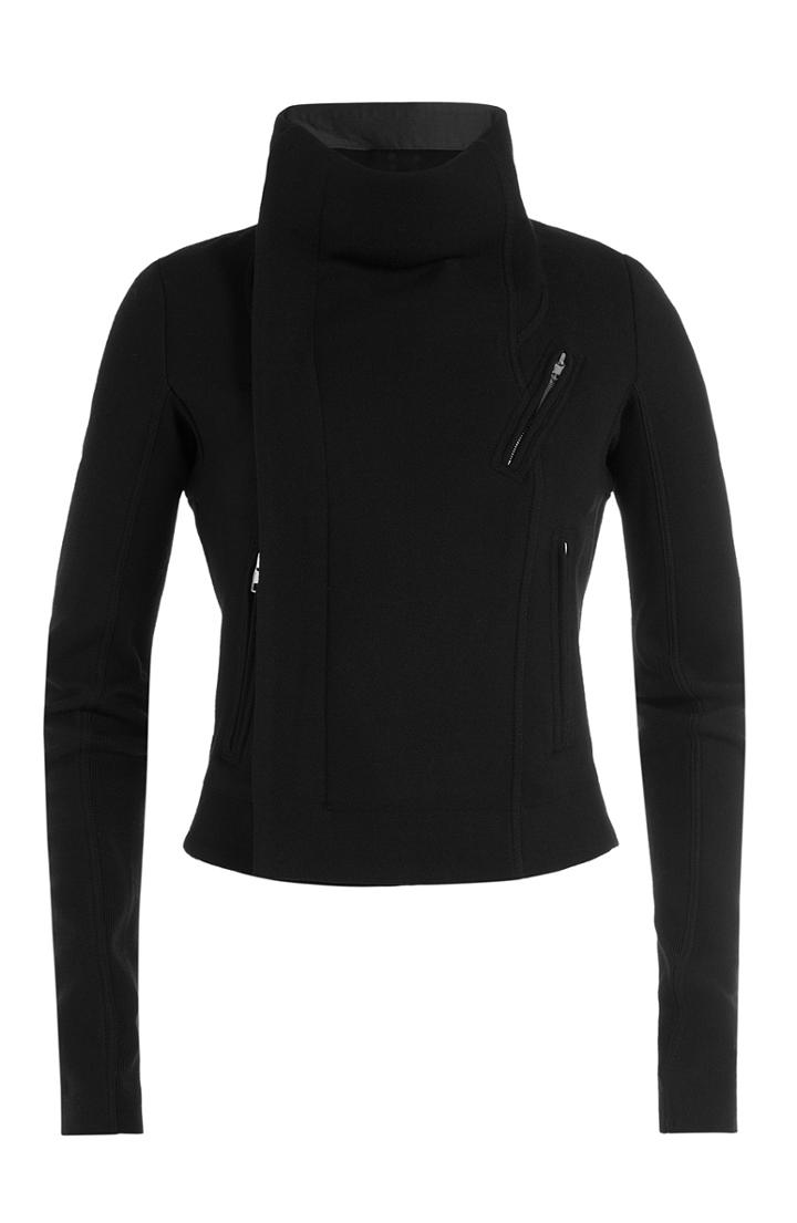 Rick Owens Virgin Wool Biker Jacket