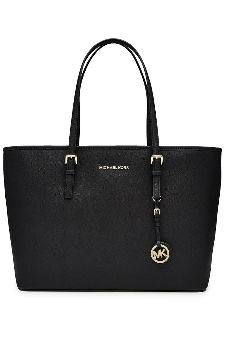 Michael Michael Kors Michael Michael Kors Jet Set Medium Leather Tote