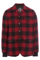 Dsquared2 Dsquared2 Printed Virgin Wool Jacket - Red