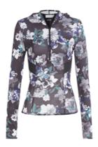 Adidas By Stella Mccartney Adidas By Stella Mccartney Printed Zip Top - Multicolor