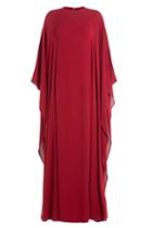 Valentino Valentino Floor Length Silk Gown - Red