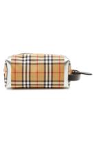 Burberry Burberry Checked Pouch With Leather