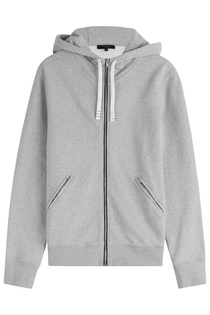 Iro Iro Cotton Hoodie - Grey