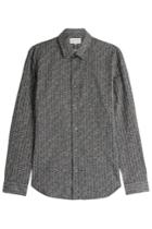 Maison Margiela Maison Margiela Printed Cotton Shirt - Black