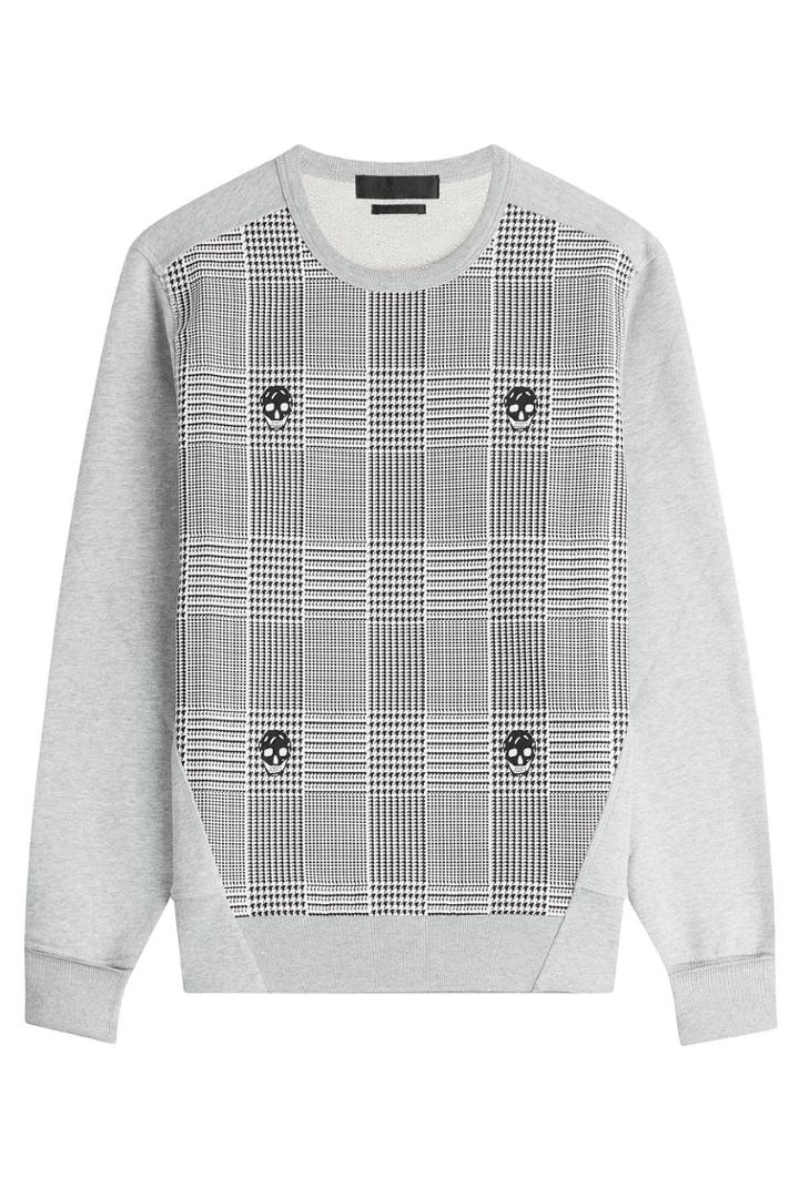 Alexander Mcqueen Alexander Mcqueen Printed Cotton Sweatshirt