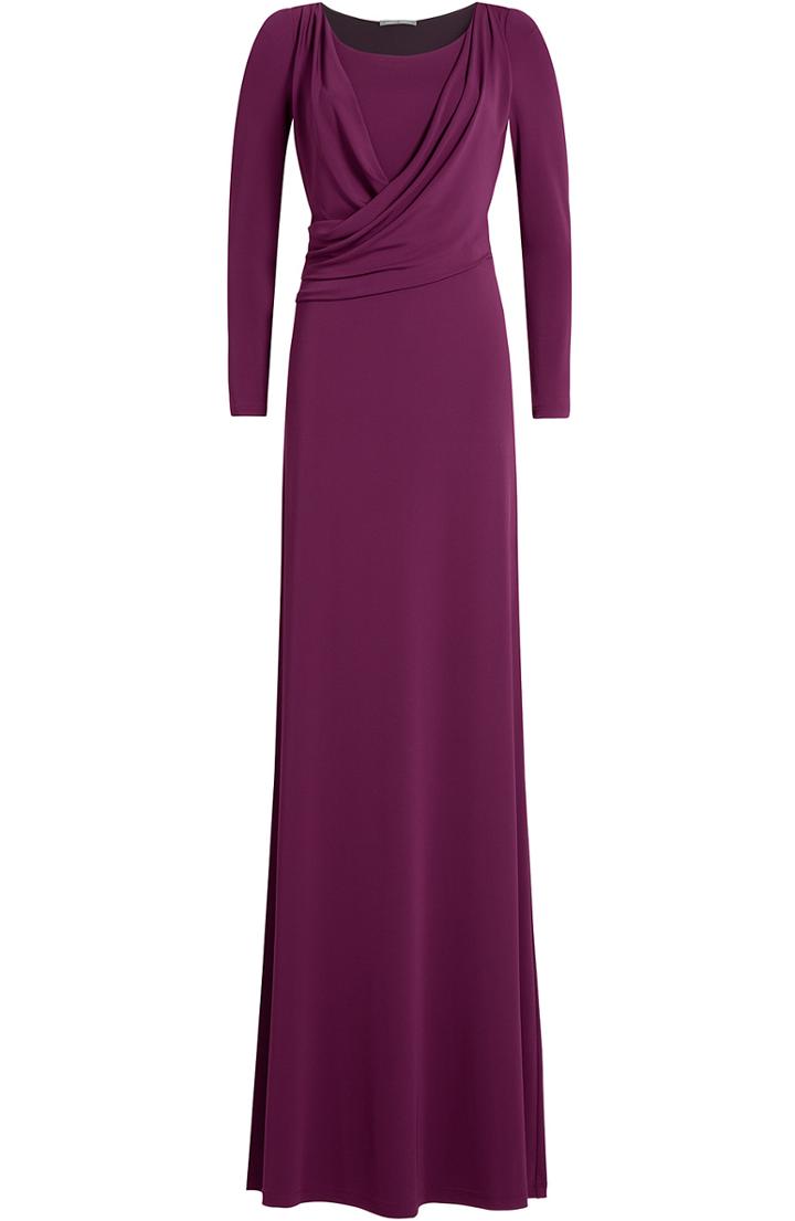 Alberta Ferretti Draped Evening Gown