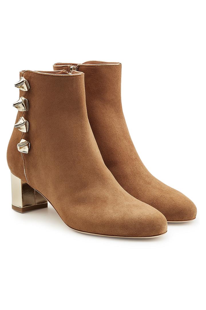 Malone Souliers Malone Souliers Embellished Suede Ankle Boots