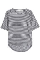 Rag & Bone Rag & Bone Striped T-shirt With Linen
