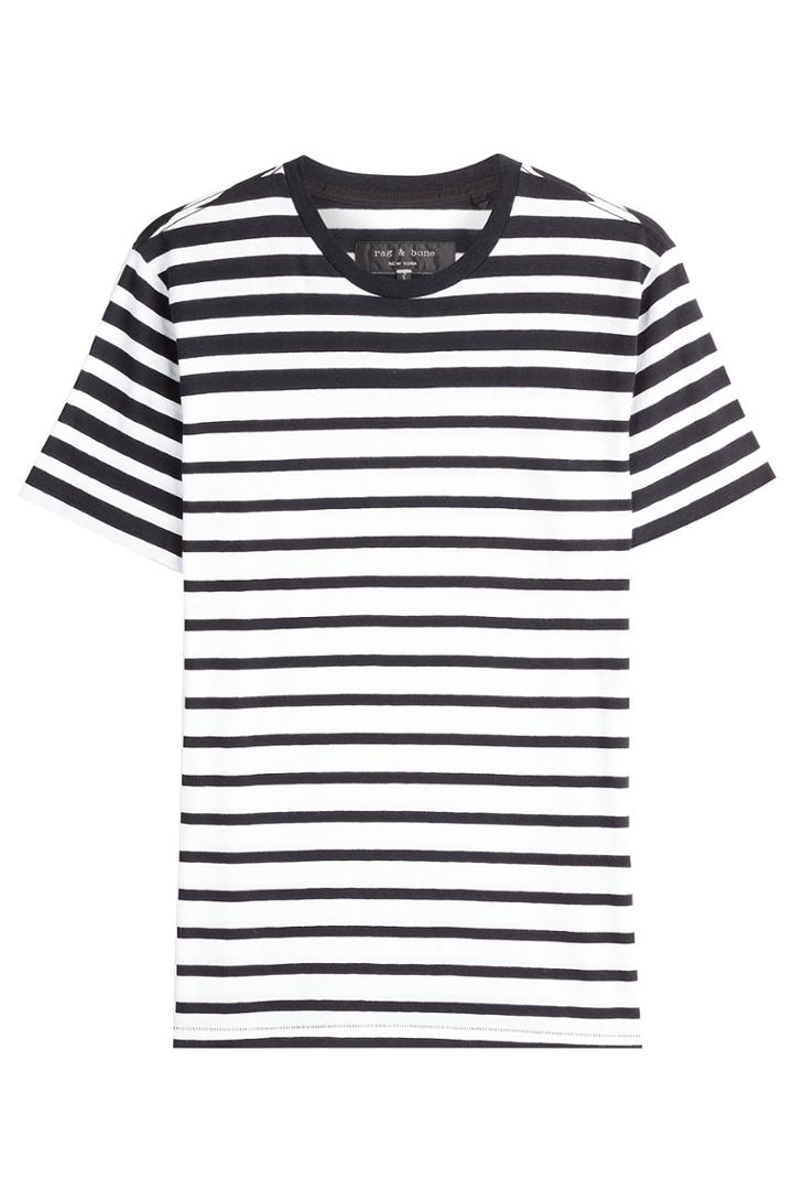 Rag & Bone Rag & Bone Striped Cotton T-shirt