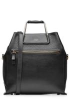 Steffen Schraut Steffen Schraut Leather Boxy Bag - Black