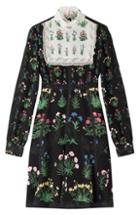 Valentino Printed Dress With Lace